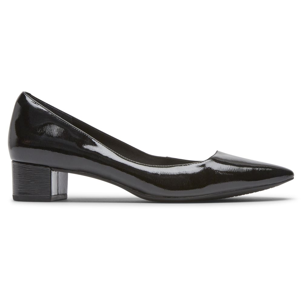 Rockport Canada Total Motion Gracie Heel - Womens Pumps Black (QGJ614085)